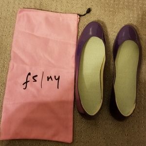 French Sole Purple Flats